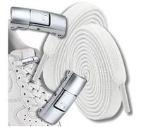 Camerazar Lacets blancs élastiques sans attaches universel