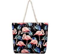 Camerazar LARGE SHOPPING BAG WOMEN'S flamingo spacious beach bag SHOPPER