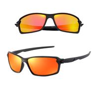 Camerazar Lunettes de conduite polarisées pour voitures de sport - Miroir extérieur - Noir - Résistant aux rayures