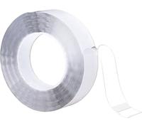 Camerazar Ruban de montage transparent nano étanche double face 5m - 5pcs