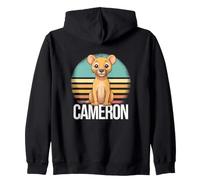 Cameron - Beau nom de garçon avec Un Lion Mignon Sweat à Capuche