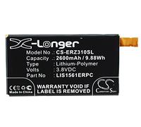Cameron Sino Batterie de rechange 2600 mAh pour Sony Ericsson Cosmos DS, D5803, D5833, E5303, E5306, E5333, E5343, E5353, E5363, Xperia Z3 Compact, Xperia Z3 Mini PN:Sony Ericsson LIS1561ERPC