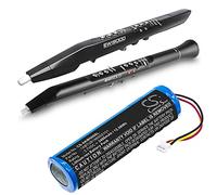 Cameron Sino Batterie de rechange pour AKAI 5000 Solo, EWI 5000 PN : AKAI 1ABTUR18650ZY01 3400 mAh / 12,58 Wh