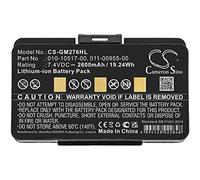 Cameron Sino Batterie de rechange pour Garmin 010-00543-00, GPSMAP 376, GPSMAP 376C, GPSMAP 378, GPSMAP 478, GPSMAP 495, GPSMAP478 PN:Garmin 010-10517-00, 010-10517-01, 01 11 à 00 ans. 955-00 2600 mAh