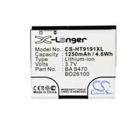 Cameron Sino Batterie de rechange pour HTC 7 Surround, A9191, Ace, Desire HD, Inspire 4G, T9188, T9199, Tianxi HuaShan PN:HTC 35H00141-00M, 35H00141-02M, 35H00141-03M, BA S470, BD22M 6100 g. 1250 mAh