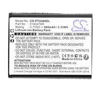 Cameron Sino Batterie de Rechange pour KX-TU446, KX-TU446/4, KX-TU456, KX-TU456EXCE, KX-TU466EXBE, KX-TU466EXWE PN : 514047AR 900 mAh / 3,33 Wh