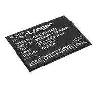 Cameron Sino Batterie de rechange pour Oppo CPH2109, Reno4 Pro 4G PN : Oppo BLP787 2000 mAh / 15,48 Wh