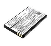 Cameron Sino Batterie de rechange pour Spectralink S33, S33 DECT PN : Spectralink 84743430, BT229865 1200 mAh / 4,44 Wh
