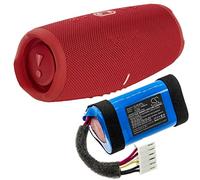 Cameron Sino Batterie pour JBL Charge 5, JBLCHARGE5BLUAM PN:JBL GSP-1S3P-CH4A 10000 mAh / 37,00 Wh
