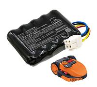 Cameron Sino Neuve 2500 mAh Batterie Rechange pour Worx Landroid S300, S 390m2, S Basic, S300i, S450i, S500i, S700i, WR100SI, WR101SI, WR102SI, WR103SI, WR104SI, WR105SI, WR105SI.1, WR106SI, WR115MI