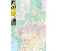 Collectif – Cameroon & Gabon – Échelle 1:980 000, 1:1 300 000 – Atlas / carte – Broché