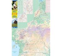 Cameroon & gabon Echelle 1 : 980 000, 1 : 1 300 000 - Collectif - Itm Publishing - broché - Atlas / carte