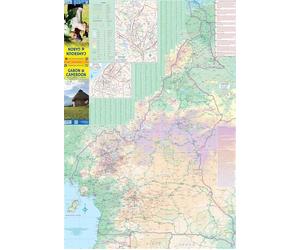 Cameroon & gabon Echelle 1 : 980 000, 1 : 1 300 000 - Collectif - Itm Publishing - broché - Atlas / carte