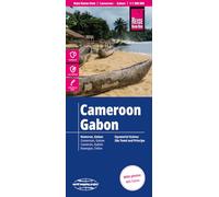 Cameroon - Gabon Map 1:1,300,000 scale: Waterproof and tear resistant