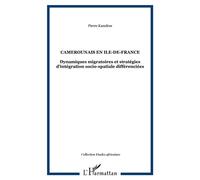 Camerounais en Ile-de-France Dynamiques migratoires et stratégies d'intégration socio-spatiale différenciées - Pierre Kamdem - L'harmattan - broché - Etude