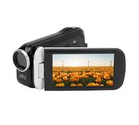 Caméscope 2.7K 48MP avec Écran TFT 3 Pouces Zoom 18X et Batterie 1500mAh | Structure en ABS écran rotatif lumière d'appoint frontale prise de vue programmée enregistrement pendant la sortie HD port