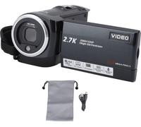 caméscope 2,7K professionnel 2,8 pouces écran HD 50MP zoom numérique 16x caméra vlogging pour les enregistrements de voyage en plein air