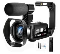 Caméscope 4K - BAZARLAND30 - Professionnel - 48MP - WiFi - Vision Nocturne