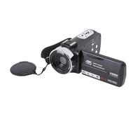 Caméscope 4K Caméra vidéo 80MP, Enregistreur numérique à écran de Rotation 270, Zoom 18X, Caméra Vlogging, Écran d'affichage HD, Caméscope à lumière de Remplissage LED, Zoom