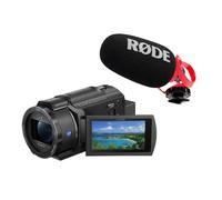 Camescope 4K Sony FDR-AX43A Noir + Rode VideoMicro II