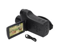 Caméscope 4K Ultra HD, caméscope LED infrarouge avec vision nocturne avancée pour la photographie et la vidéographie professionnelles, écran LCD