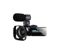 Caméscope AF2 4K Ultra HD Avec capuche microphone Noir