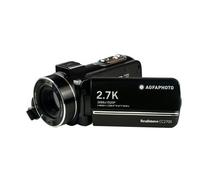 AGFA Photo Realimove CC2700 - Caméscope Numérique, 2.7K, 24MP, Écran Tactile 3'', Zoom 18X, Télécommande, 2 Batteries Lithium - Noir