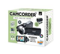 Buki Caméscope PV09 – Écran HD 7,5 cm, Zoom X16, Compact et léger 300 g – Multicolore