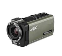 Caméscope de diffus en continu Direct 4K for Vlog Zoom Optique 12x à écran Tactile 3,5 Pouces Léger