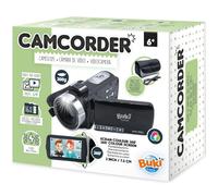 Buki Caméscope PV09 – Écran HD 7,5 cm, Zoom X16, Compact et léger 300 g – Multicolore