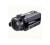 Caméscope FHD 1080P 24M - Ecran IPS 3" Rotatif 270°, Zoom 16x + Accessoires