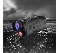 Caméscope HD 1080p avec vision nocturne et étanche - Mini caméra de chasse/pêche, carte SD et chargeur inclus - Idéal pour offrir