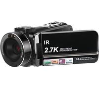 Caméscope INF 2.7K/36MP/16x zoom/vision nocturne IR