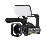 Caméscope Numérique 4K Ultra HD 13MP Vision Nocturne WiFi Avec Microphone Et Lumière De Remplissage YONIS