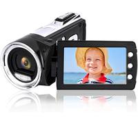Caméscope numérique full hd de 2,7 pouces 1920 x 1080 24 p noir gris Noir G