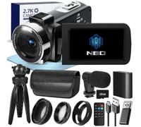Caméscope numérique - HHD - 2.7K - 42 MP - 3.0 pouces IPS - Zoom numérique 18X