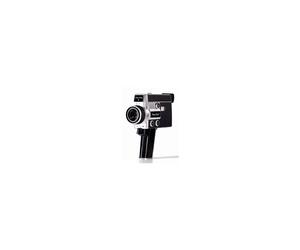 Caméscope numérique sans écran Camp Snap CS-8 inspiré Super 8 2.7K Noir 8x zoom, micro SD jusqu'à 128 Go, entrée audio 3,5 mm