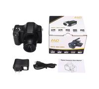 Caméscope numérique Vlog vidéo Vlogging YouTube Caméra Enregistreur vidéo avec microphone 24MP Objectif grand angle, appareil photo uniquement