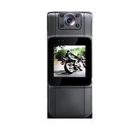 Caméscope numérique WiFi 2K HD Moto Portable Clip arrière enregistreur d'application de la Loi(WiFi Version 2K+64G)