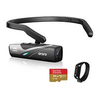 Caméscope ORDRO EP8 4k 60fps Vlog Caméra Vidéo Portable Sans Tête Caméra WIFI 1080p 60fps, Prise en Charge de la Charge Rapide avec Capteur Gimbal 2.0 et 1/2.8 '', Télécommande et Carte Micro SD 64 Go