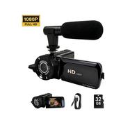 Caméscope portable KH2.5K avec audio et objectif grand angle