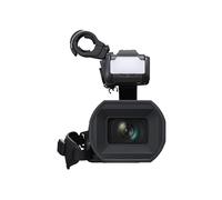 Panasonic CX18 | Caméra Semi-Pro 4K (Qualité vidéo 4K 60p, Zoom Optique 24x, Grand Angle 25mm, 3G-SDI, Stabilisé, Live Streaming, Eclairage LED, Double XLR, Wi-FI) Noir