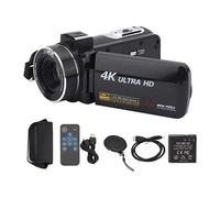 Caméscope Vidéo 30MP 4K Anti-tremblement 1080P HD noir