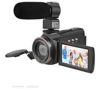 Camescope Video 4K 48MP 60FPS avec WiFi/16X Zoom noir Noir G