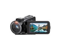 Caméscope vidéo FHD 1080P 36MP avec Télécommande et 2 Piles noir