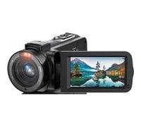 Caméscope vidéo FHD 1080P 36MP avec Télécommande et 2 Piles noir Noir G