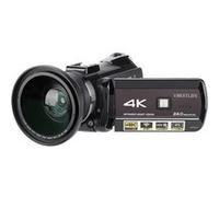 Caméscope Vidéo WiFi DV 4K 1080P noir Noir G