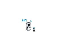 CAMHD02FX0 - Caméra de surveillance réseau - couleur (Jour et nuit) - 1280 x 720 - 720p - audio - sans fil - Wi-Fi - LAN 10/100 - H.264