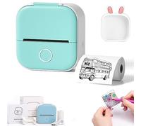 Camic Imprimante Doodle Dash, Module d'impression, Mini-imprimante Portable Notebuddy, Mini-imprimante Note Buddy, Imprimante D'autocollants sans Encre (1 pièce F)
