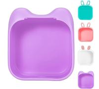 Camic Imprimante Doodle Dash, Module d'impression, Mini-imprimante Portable Notebuddy, Mini-imprimante Note Buddy, Imprimante D'autocollants sans Encre (Étui en Silicone Chat Violet)